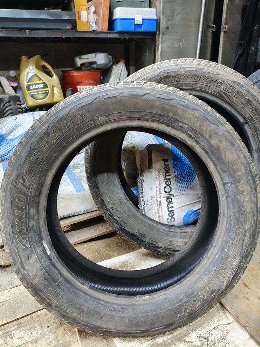 2 баллона резины Bridgestone dueler