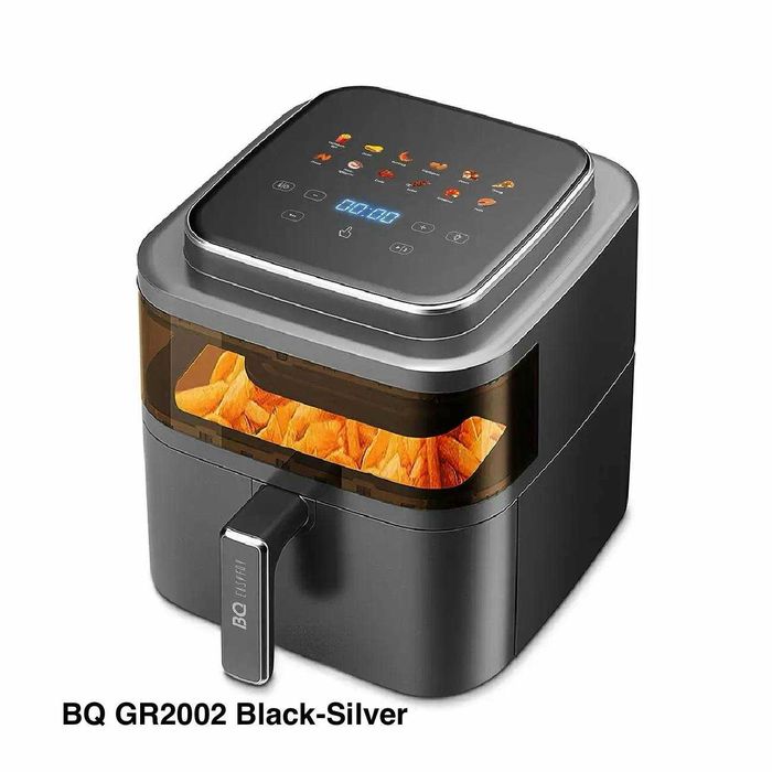 Умная фритюрница Аэрогриль BQ GR2001 Black 3~12л Official product
