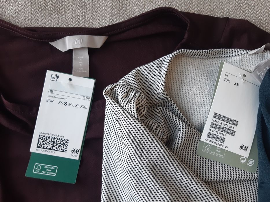 Дамска блуза, H&M, нови, рр S