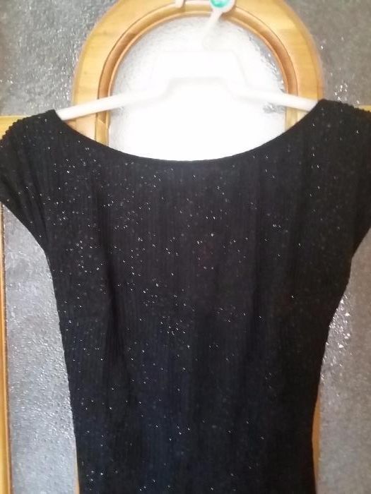 Платье черное вечернее р.44