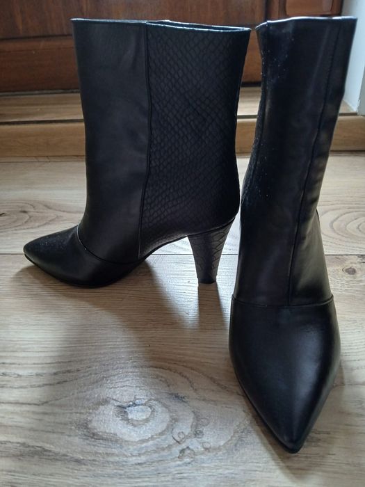 Botine piele naturala Lola shoes