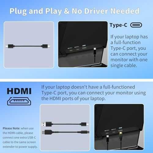 Нов 15.6" Безжичен преносим монитор батерия 1080P IPS 60Hz Втори екран