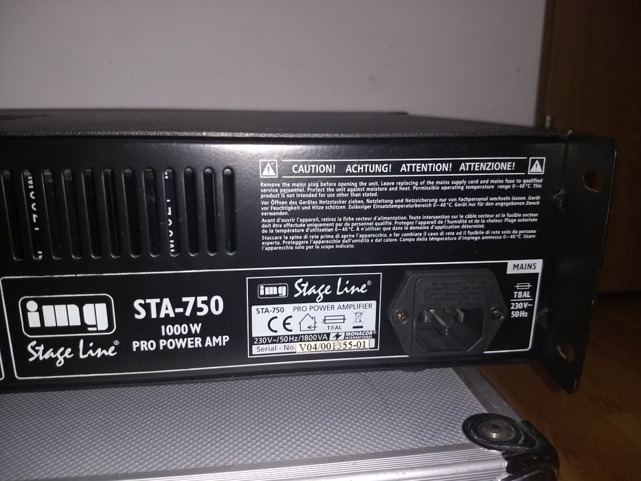 - Amplificator Monacor Stage Line  pt sonorizare .