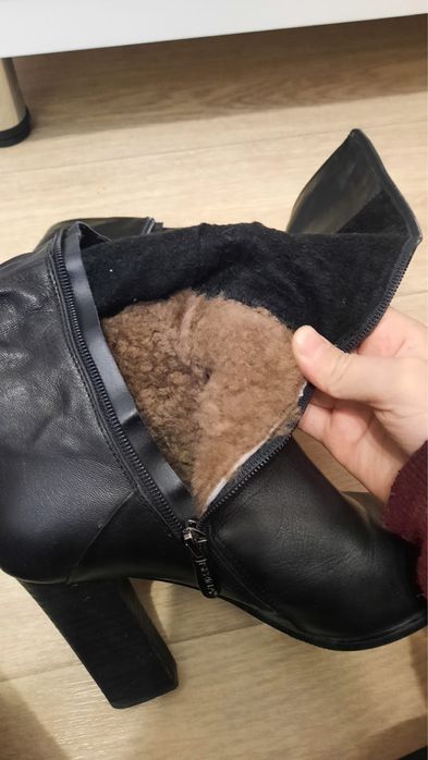 Зимние сапоги полностью натуралка