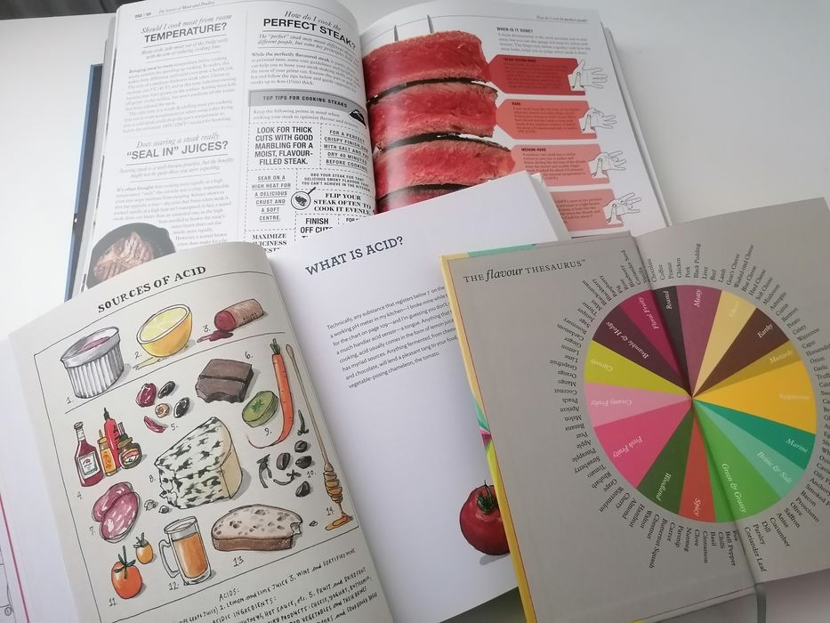 Vând - Cărți de bucătărie premium (engleză) – Salt Fat Acid Heat, Scie