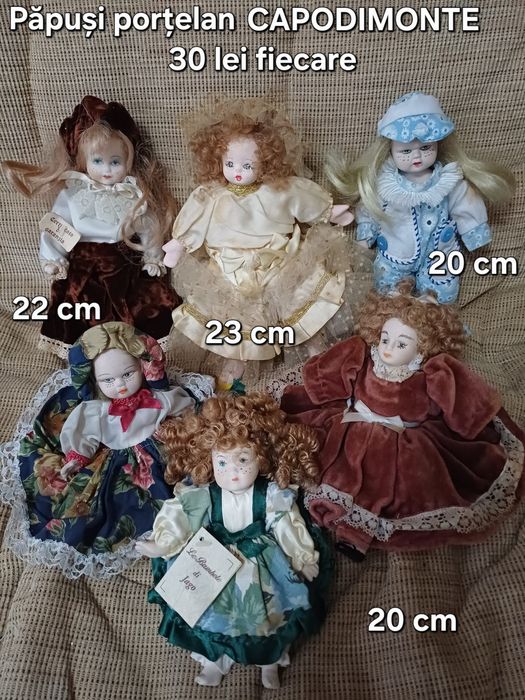 Păpuși Capodimonte originale