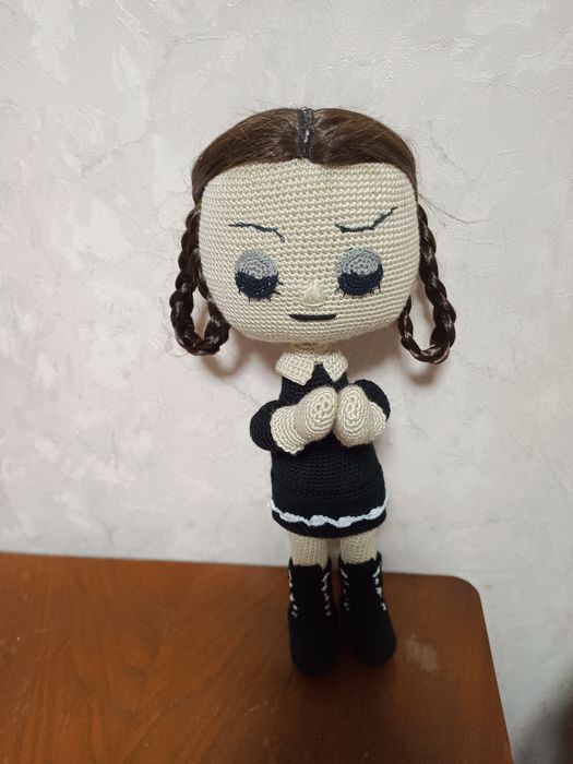 Вязаная кукла. .