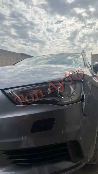 Стъкла Капаци Фар Ауди А3 Audi A3 S3 8V 2013 - 2016 Комплект Стъкла Фарове Капаци Комплект