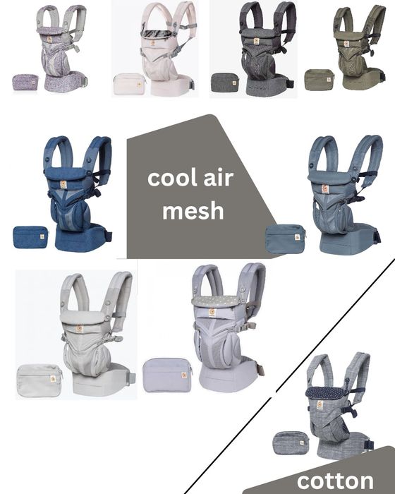 Нови ергономични раници Ergobaby Omni 360 cotton /cool air mesh
