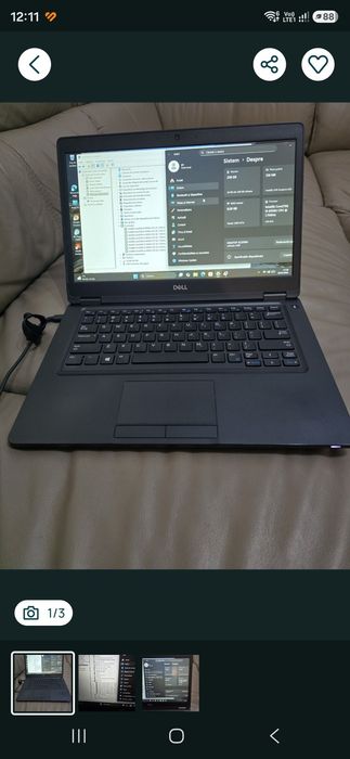 Server Dell 5490, i5-8350, ram 8gb, ssd 256gb