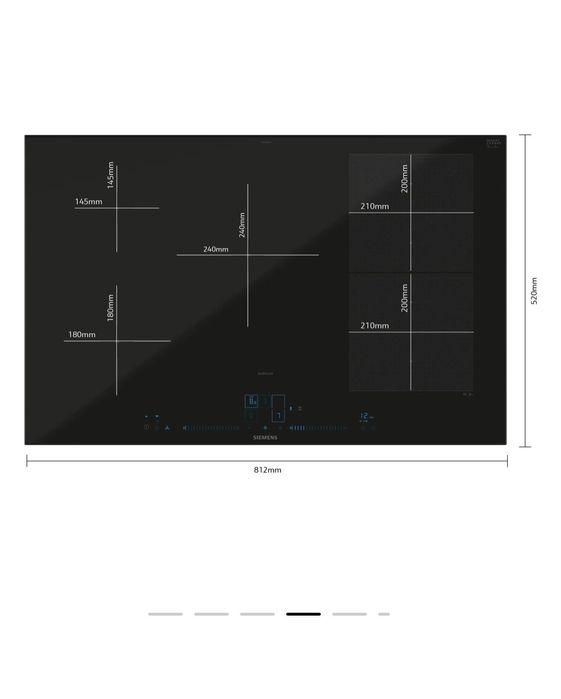 Plita cu inducție Siemens