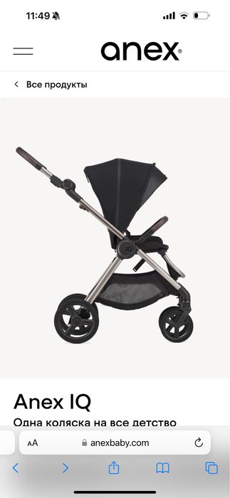 Коляска ANEX IQ 3в1