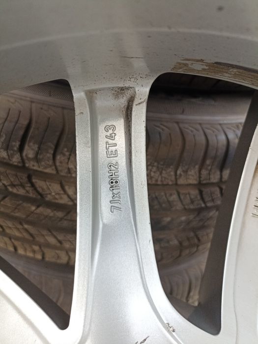 Диски R 18 skoda, шкода оригинальные