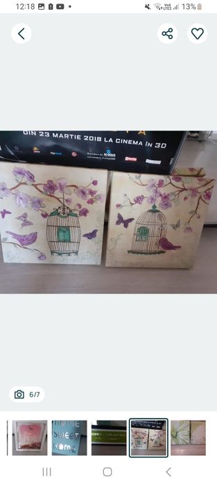 Tablouri canvas și tablouri cu rama