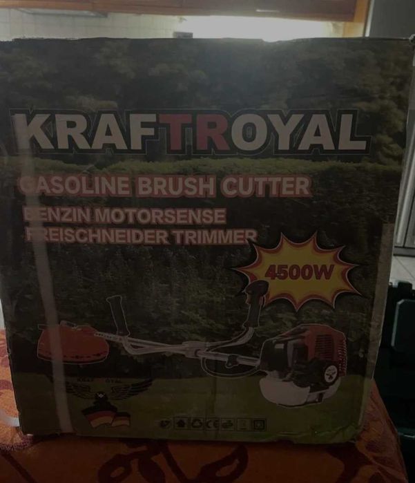 Бензинов тример за косене на трева KraftRoyal 4500W
