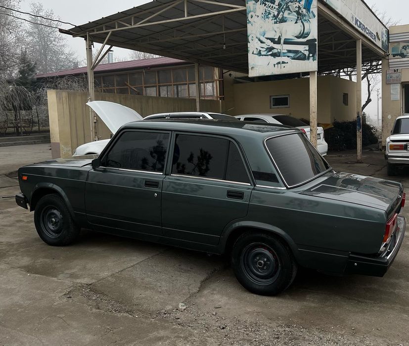 Ваз 2107 мокрые зелёные состояние хорошее