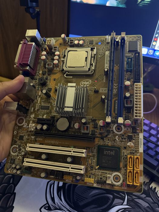 Комлпект pentium E2180 + ddr2 + материнская плата