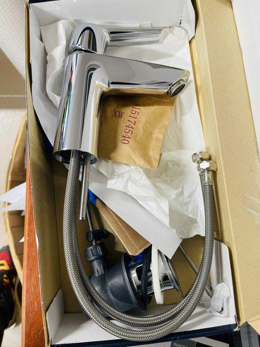 Robinet pentru baie Grohe Quickfix Start, dimensiune S, Crom, 23550002