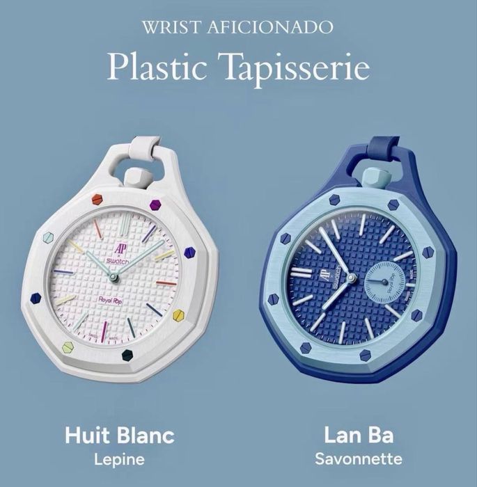 Audemars Piguet x Swatch Royal Pop Bioceramic (Yangi kollaboratsiya)