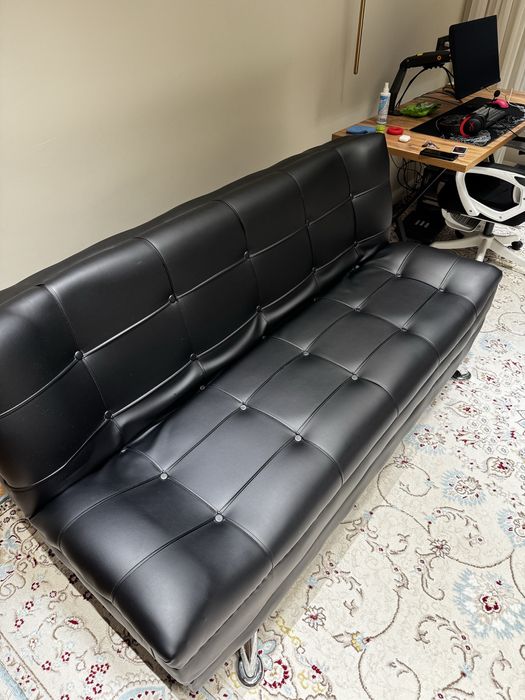 Диван Шанхай Черный