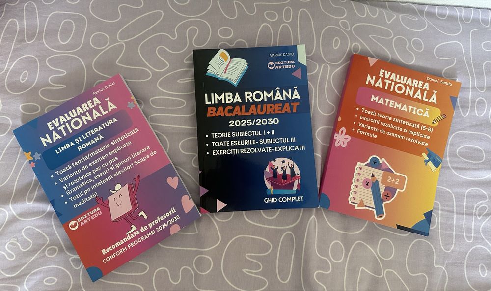 Manuale de evaluare națională și Bacalaureat