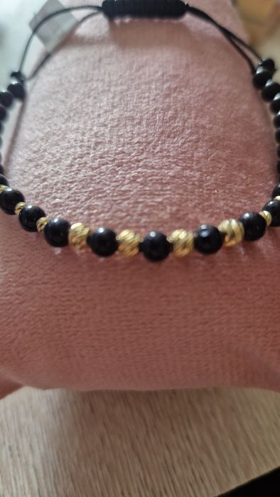 Bratara  10 bilute din aur 14K 585