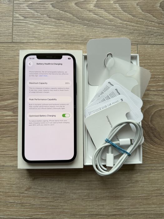 Iphone 12, 64 gb, bat.89% - negru