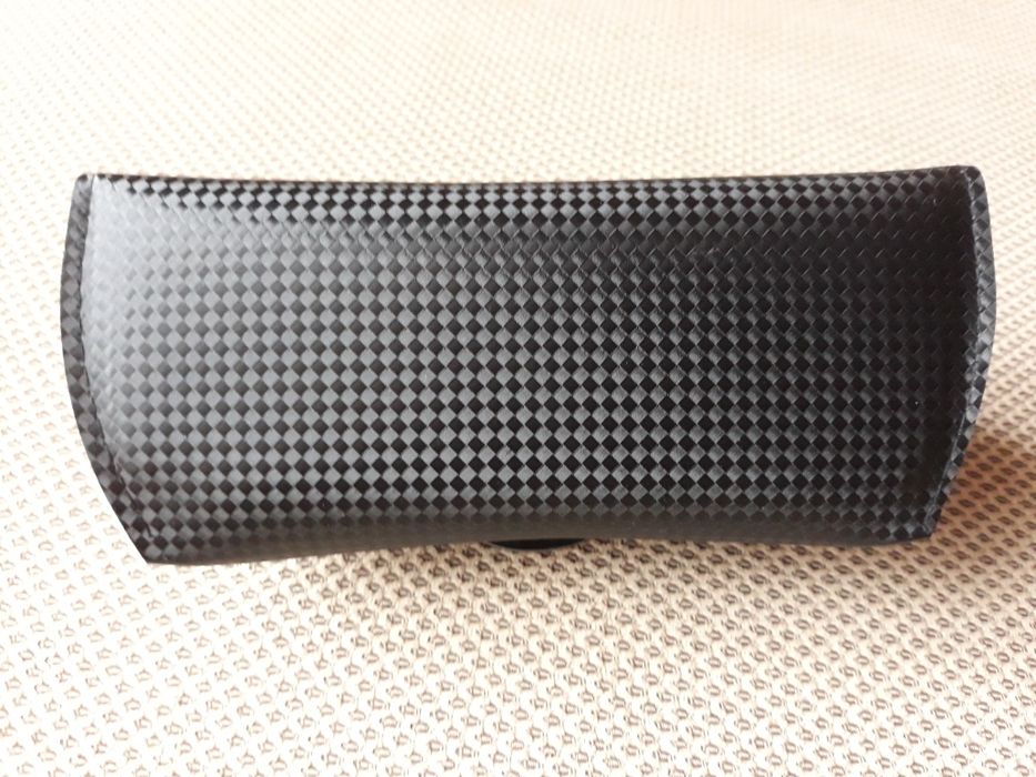 Твърд кожен калъф(карбонов) за очила