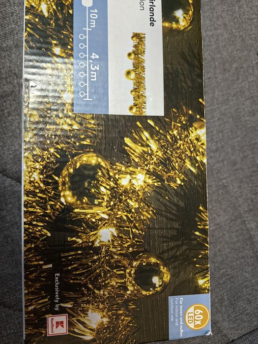 Set decorațiuni, globuri instalație interior!/exterior, beteala...