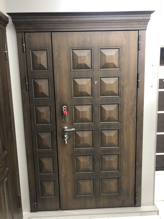 Входные двери 120-125 см Двухстворчатые