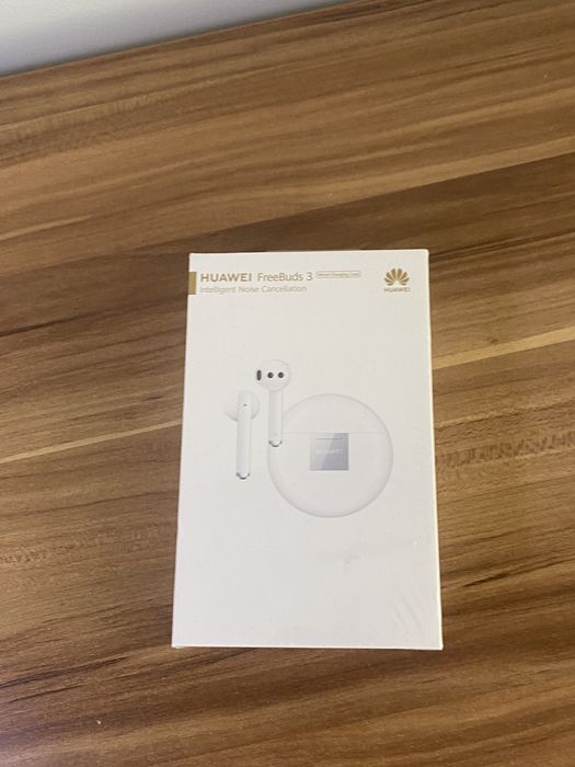 Casti Huawei FreeBuds 3, Intelligent Noise Cancellation, Sigilat