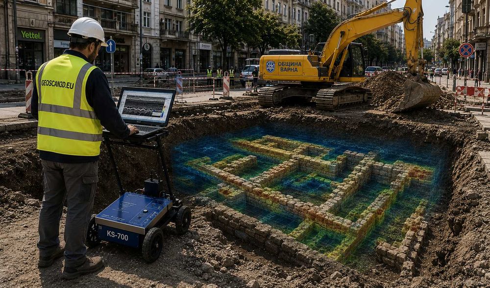 Пилотна програма: Безвъзмездно GPR обследване на подземна архитектура | GEOSCAN3D.EU