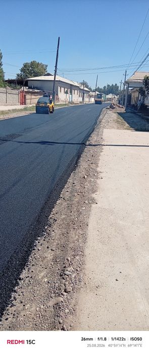 Asfalt xizmatlar qilish kirag