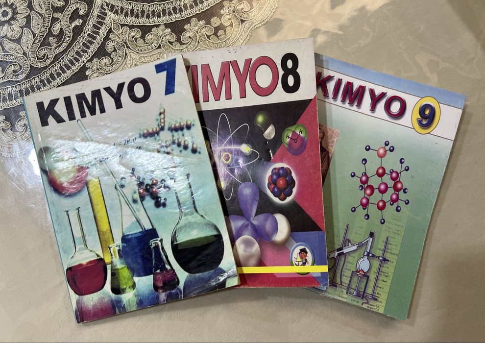 Kimyo fanidan nazariya kitoblari.