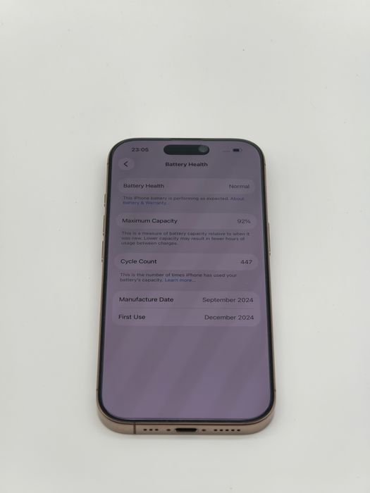 Като Нов! iPhone 16 Pro 128 Gb Desert Titanium