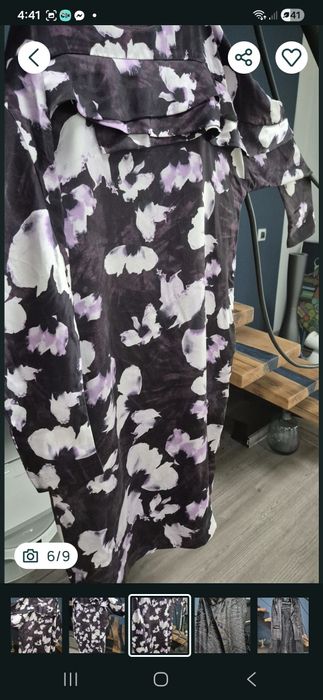 Рокля  цвят кралско синьо