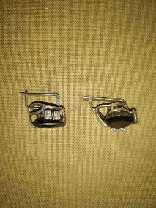 Серги серебро 925 проба СССР