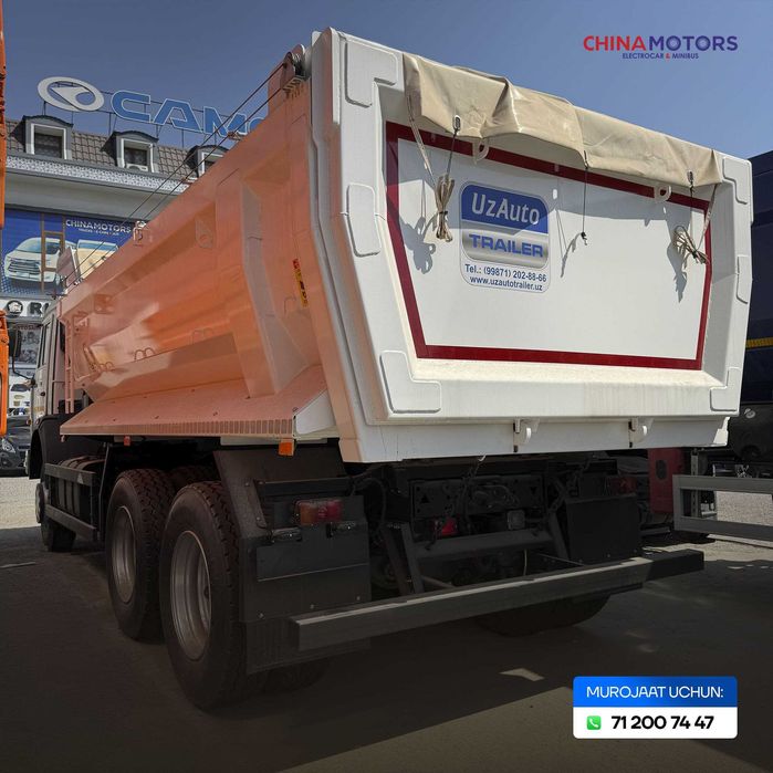 Avtosamosval Kamaz 15t sotuvda tayyor