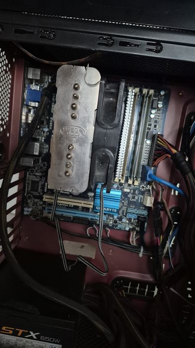 Комплект LGA1155: Xeon E3-1230 v2 + Gigabyte H77 + DDR3 16GB