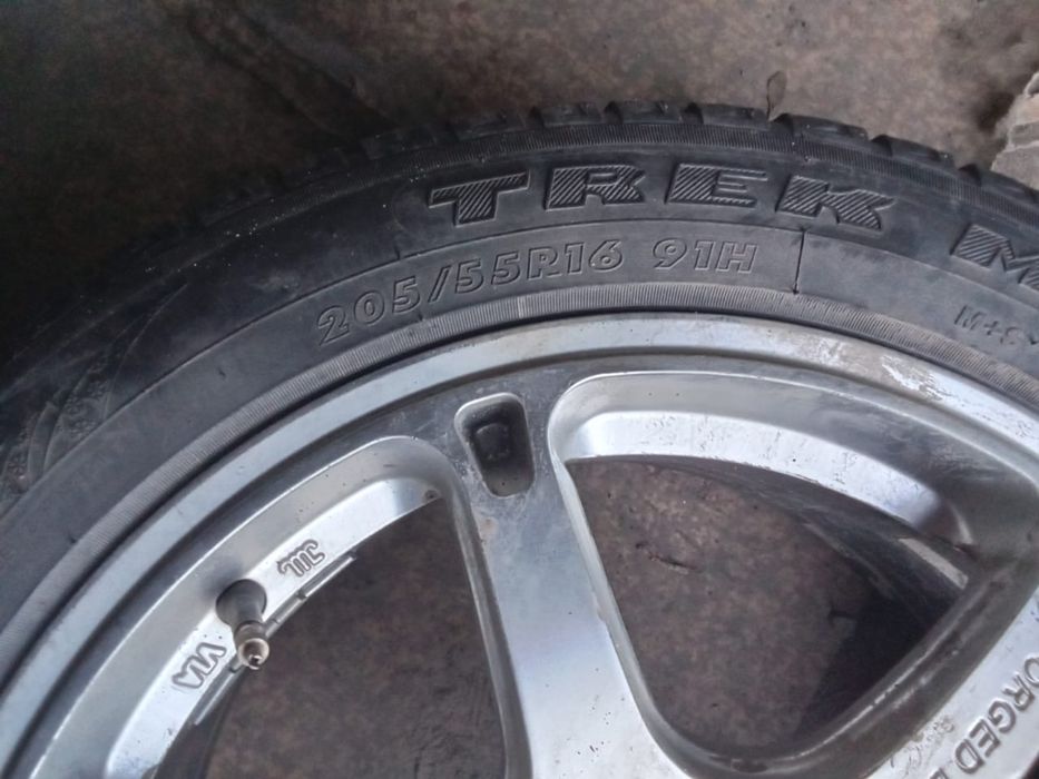 Титановые диски с резиной