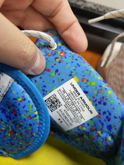 Under Armor Curry 1 Splash Party