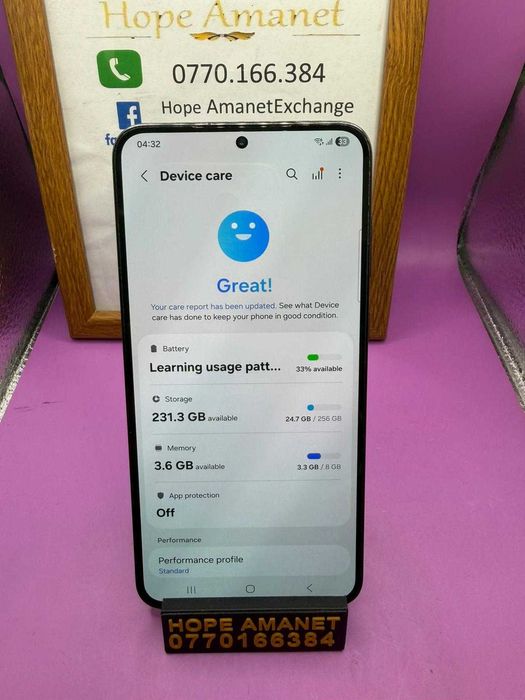 HOPE AMANET P2-Samsung s23 plus 256 GB/8 RAM