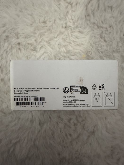 Air pods pro3 noi sigilate