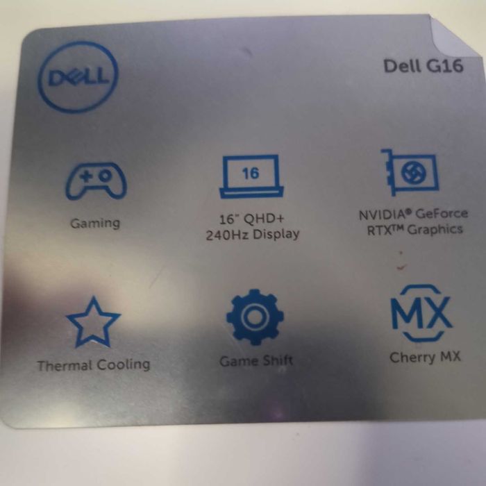 Dell G16 7630, i9-13900HX RTX4070 2560x1600 240Hz, 100% DCI-P3