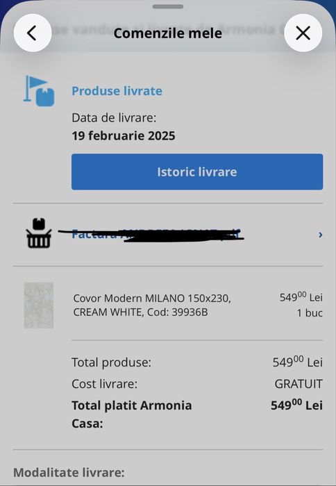 Covor crem-alb 150x230