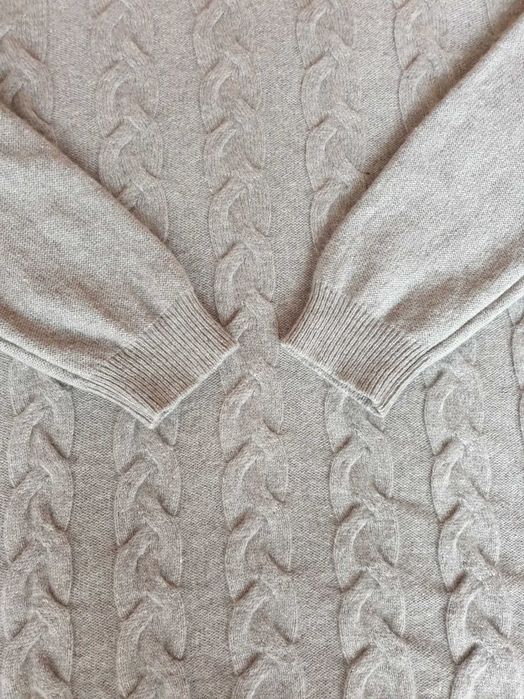 Pulover lana oversize gri Maerz