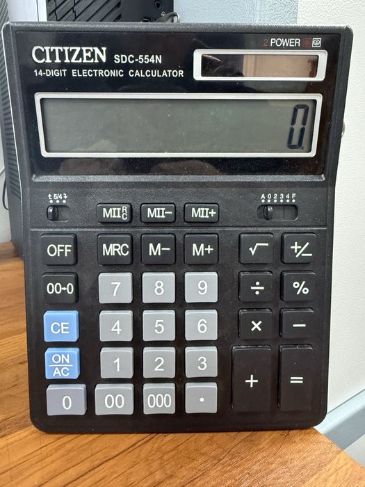Настольные калькуляторы Citizen SDC-5544N