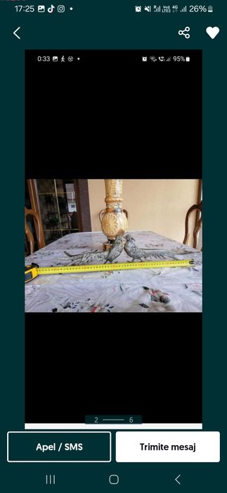 Fazani arginti din metal