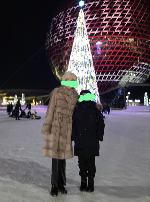 Норковая шуба в отличном состоянии, Греция