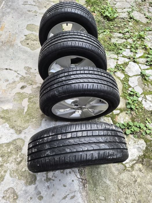 Jante Skoda 17 si cauciucuri  215x55xR 17